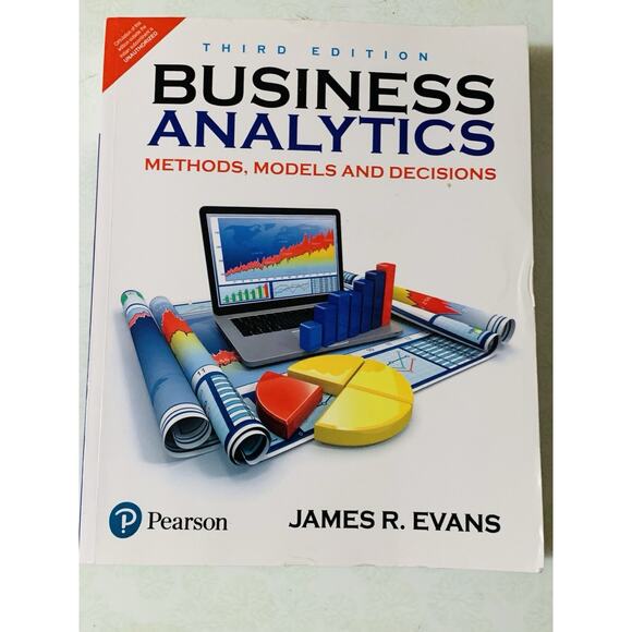 Business Analytics By James Evans, 3rd Edition 2022 - Picture 1 of 4